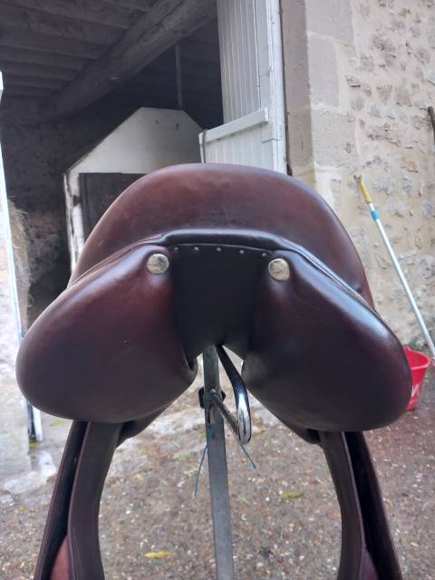 Selle Eric Thomas comme neuve, 17,5 