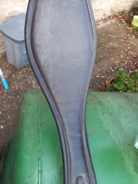 Selle Eric Thomas comme neuve, 17,5 