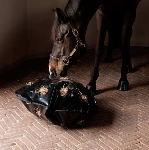 Sac à foin rond Play & Slow feeder - Kentucky - 80 cm de diamètre
