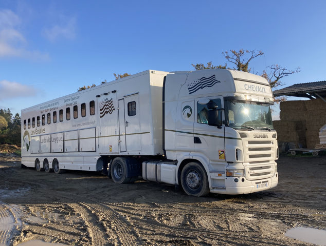 Semi remorque exceptionnelle