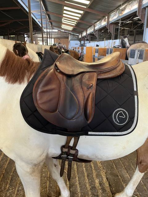 Selle devoucoux chiberta 17"