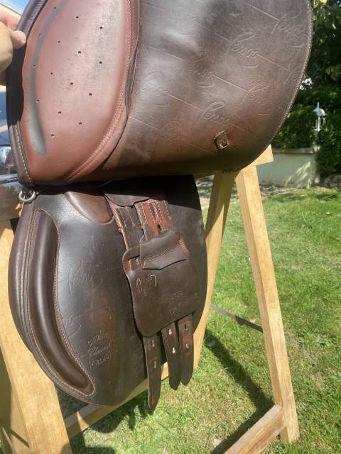 VEND Selle Pessoa mod&egrave;le Amo 17,5' - cuir de vachette 