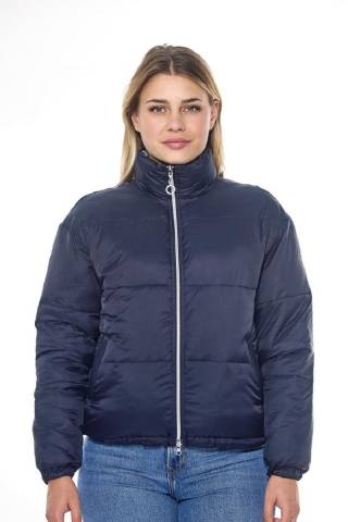 Janari Veste Puffer - Navy/Silver
