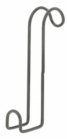 Porte bride à crochet noir - Hippo-Tonic