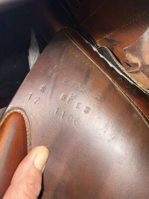 Selle Butet si&egrave;ge 17,5 ann&eacute;e 2017 