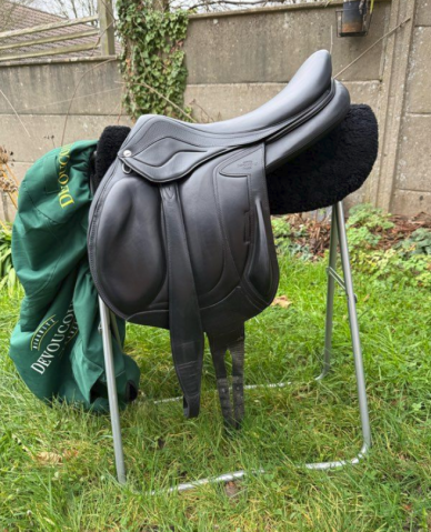 Selle DEVOUCOUX Chiberta Lab 18' noire