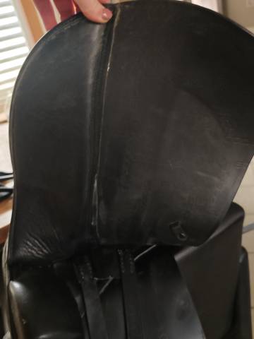 Selle dressage stubben 17"