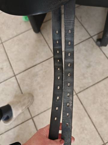 Selle dressage stubben 17"