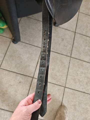 Selle dressage stubben 17"