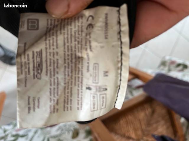 Gilet airbag Helite Zip'In + doublure taille M