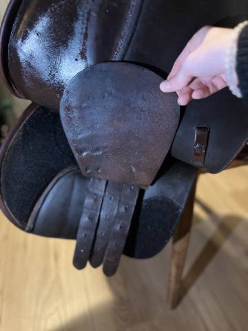 Selle Eric Thomas mixte 17,5&rsquo;