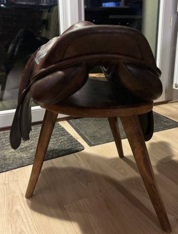 Selle Eric Thomas mixte 17,5&rsquo;