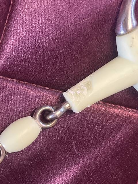 Mors cheval utilisé 1 fois