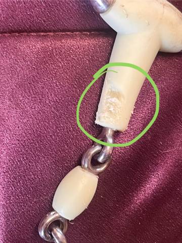 Mors cheval utilis&eacute; 1 fois