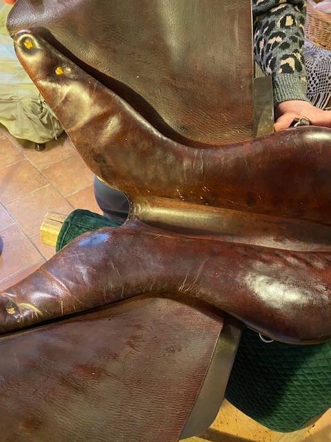 Selle mixte artisanale (fabrication fran&ccedil;aise)