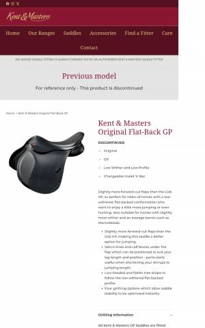 Selle mixte Kent&Masters