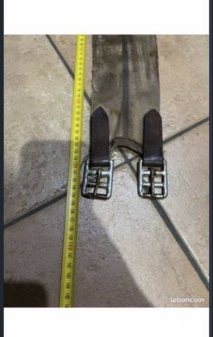 cheval &eacute;quitation  Sangle tissus  Longueur 135 