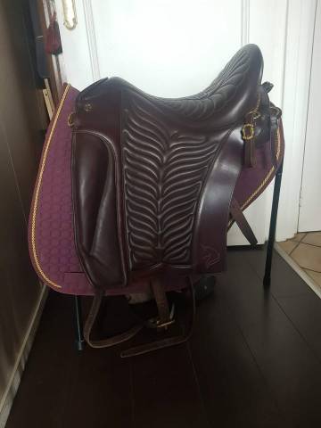 Selle dressage portugaise pedro lopes 