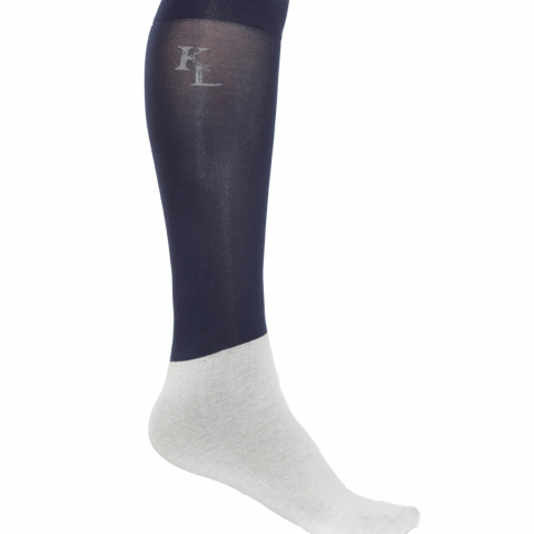 Chaussettes d'&eacute;quitation bicolores - Kingsland - Pack de 3