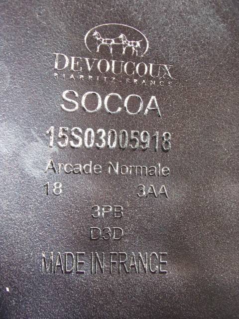 Selle Devoucoux Socoa 18'