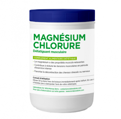 Magnésium chlorure récupération musculaire et stress - ESC LABORATOIRE