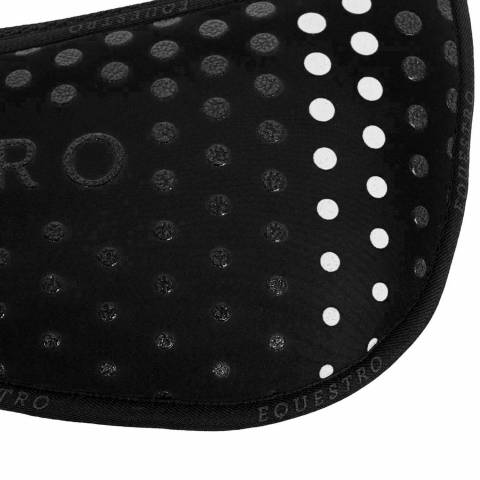Compensateur de selle mousse &agrave; m&eacute;moire de forme - Equestro - Grip silicone