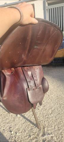 Selle childeric 17 pouces 