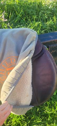 Selle childeric 17 pouces 