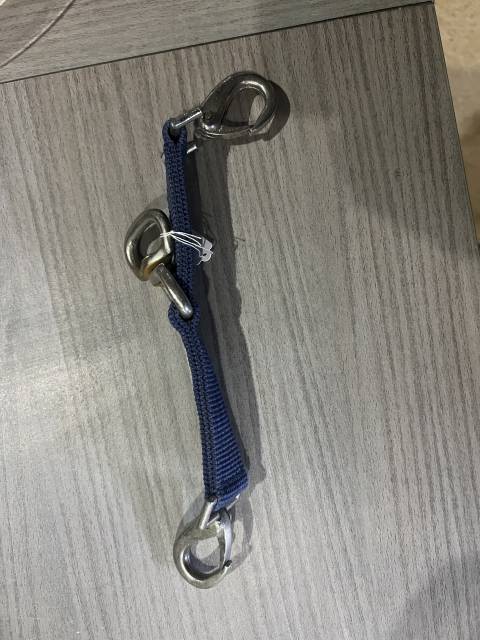 Alliance de mors id&eacute;al pour longe longer gris  Cheval 