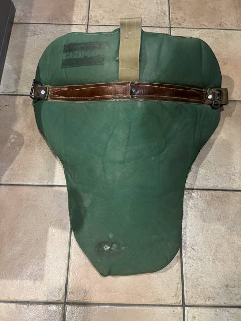 Tapis de monte a cru ou voltige  Cheval poney 