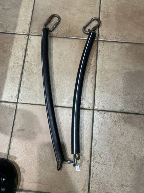 Barre de queue anti recul arrière camion chevaux van  