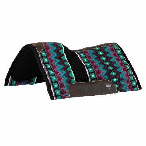 Tapis de selle western en laine multi-couleurs - Pool's - Haute qualité