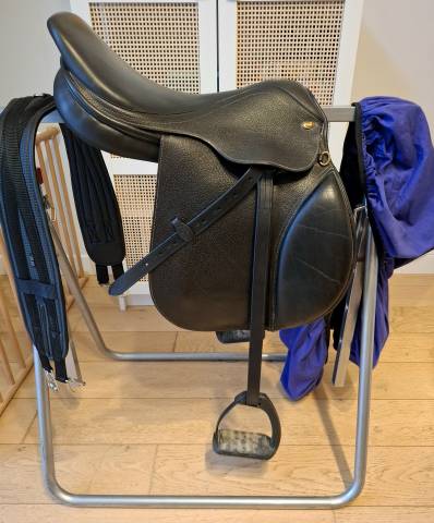 Selle mixte &Eacute;ric Thomas 17"5 mod&egrave;le K&eacute;vin 