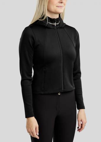 Veste Molila avec cristaux champagne - Montar - D&eacute;tails &eacute;l&eacute;gants