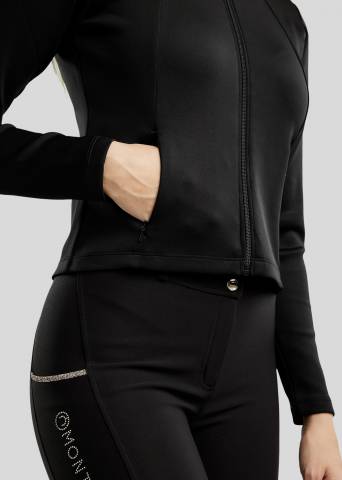 Veste Molila avec cristaux champagne - Montar - D&eacute;tails &eacute;l&eacute;gants