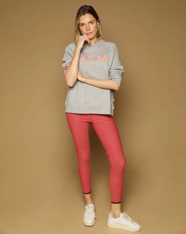 Pantalon John Knee Grip - GEM - Taille haute, mati&egrave;re galbante