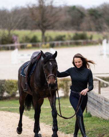 Pantalon Cooper - GEM - Taille haute, grips aux genoux