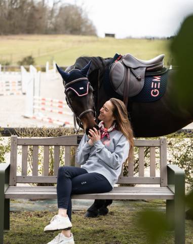 Pantalon Cooper - GEM - Taille haute, grips aux genoux