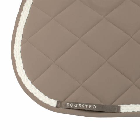 Tapis de selle MIXTE avec cordelette tress&eacute;e - EQUESTRO