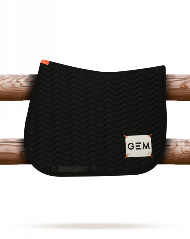 Tapis de selle GEM Touc touc - GEM - Matelassage vagues