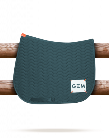 Tapis de selle GEM Touc touc - GEM - Matelassage vagues