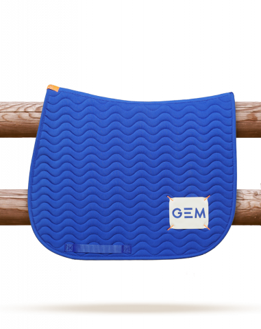 Tapis de selle GEM Touc touc - GEM - Matelassage vagues