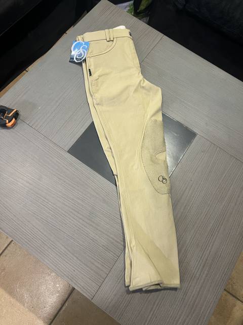 Pantalon neuf équitation femme ou mixte beige taille 40