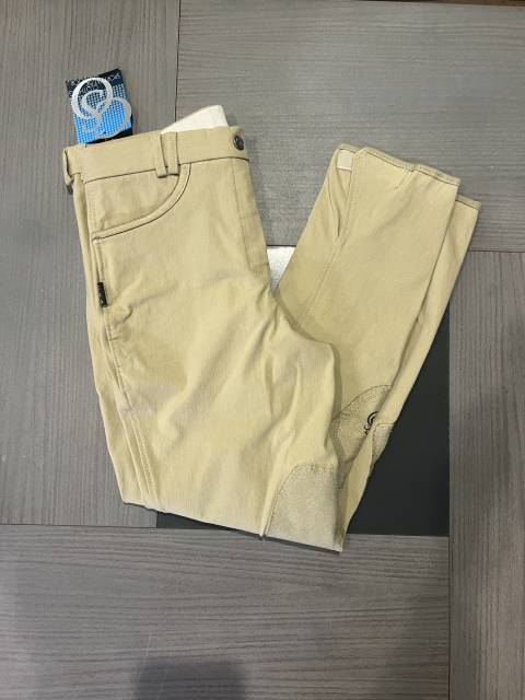 Pantalon neuf &eacute;quitation femme ou mixte beige taille 40