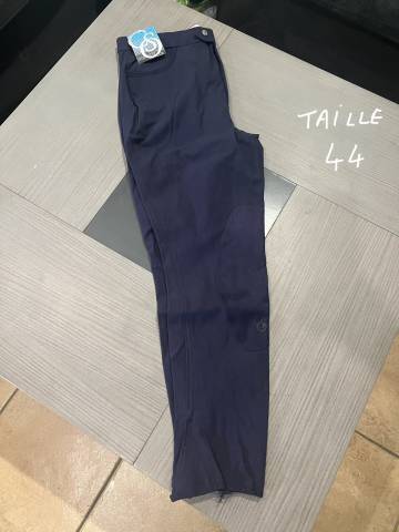 Pantalon neuf équitation femme ou mixte bleu marine 