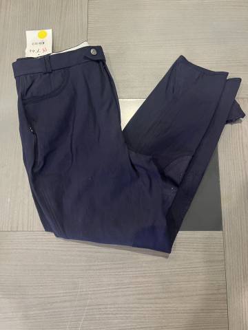 Pantalon neuf &eacute;quitation femme ou mixte bleu marine 