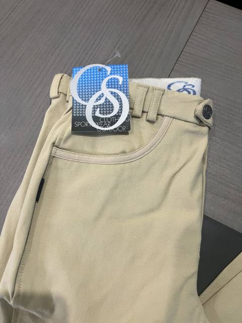 Pantalon neuf &eacute;quitation femme ou mixte beige cr&egrave;me 