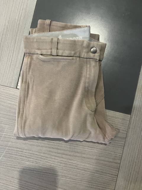 Pantalon &eacute;quitation femme ou mixte marron taille 38 