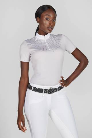 Polo de concours 1310 - Pikeur - Respirant avec cristaux