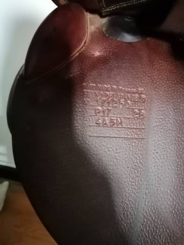 selle Delgrange, mod&egrave;le Partition 17"